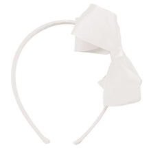 Load image into Gallery viewer, Large Bow Grosgrain Headband
