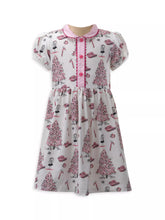 Load image into Gallery viewer, Eloise Christmas Tree Button Front Dress