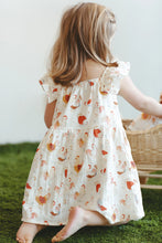 Load image into Gallery viewer, Feathered Friends Muslin Flutter Sundress