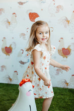 Load image into Gallery viewer, Feathered Friends Muslin Flutter Sundress