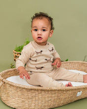 Load image into Gallery viewer, Doxie Dog Jacquard Knit Baby Raglan Pullover (Organic)