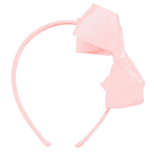 Load image into Gallery viewer, Large Bow Grosgrain Headband