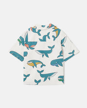 Load image into Gallery viewer, Whale Button-Down Shirt