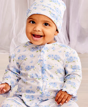 Load image into Gallery viewer, Heavenly Hydrangeas Zip Footie