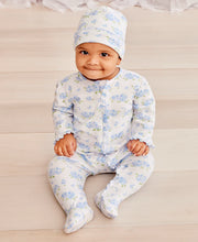 Load image into Gallery viewer, Heavenly Hydrangeas Zip Footie