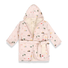 Load image into Gallery viewer, Farm Baby Hooded Bathrobe (Organic Jersey)