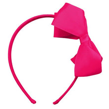 Load image into Gallery viewer, Large Bow Grosgrain Headband