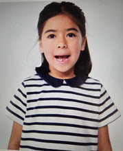 Load image into Gallery viewer, Striped Collared Dress with Pockets