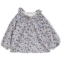 Load image into Gallery viewer, Baby Blue Floral Blouse