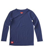 Load image into Gallery viewer, Kids Merino Wool Long John - Blue