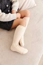 Load image into Gallery viewer, Girlhood Cable Knit Knee High Sock 3-Pack