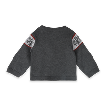 Load image into Gallery viewer, Apres Ski Baby Knit Wordy Pullover (Organic Cotton)
