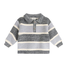 Load image into Gallery viewer, Rugby Stripe Knit Polo & Pants Set (Organic)
