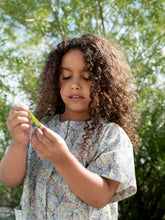 Load image into Gallery viewer, Hand Drawn Anemone Snap Dress