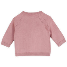 Load image into Gallery viewer, Giraffe Elephant Baby Cardigan Sweater (Organic) - 2 Colors