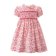 Load image into Gallery viewer, Forget Me Not Smocked Dress & Bloomers