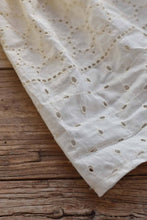 Load image into Gallery viewer, Fig the Frenchie — Heirloom Wool Doll in Eyelet Meadow Skirt