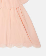 Load image into Gallery viewer, Creponette Dress with Scallop Edges