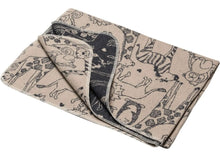 Load image into Gallery viewer, Safari Animals Baby Blanket