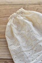Load image into Gallery viewer, Mae the Cat — Heirloom Doll in Eyelet Meadow Skirt