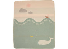 Load image into Gallery viewer, Whale Ahoi Baby Blanket