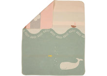 Load image into Gallery viewer, Whale Ahoi Baby Blanket