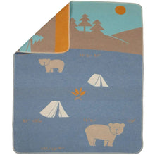 Load image into Gallery viewer, Camping Bears Baby Blanket