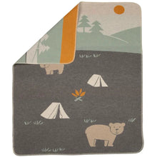 Load image into Gallery viewer, Camping Bears Baby Blanket