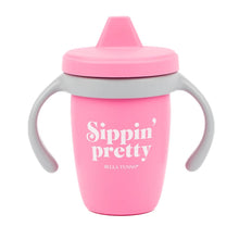 Load image into Gallery viewer, Sippin Pretty Happy Sippy Cup