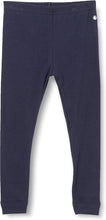 Load image into Gallery viewer, Baby Navy Leggings- Solid and Stripe