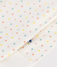 Load image into Gallery viewer, Hearts Footie with Zip