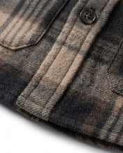 Load image into Gallery viewer, Snow Fleece Shirt - Brown Plaid