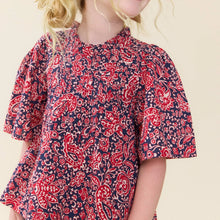 Load image into Gallery viewer, Girls Jaipur Top - Paisley Vines