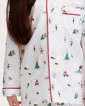 Load image into Gallery viewer, Twill Pajama in Holiday Town
