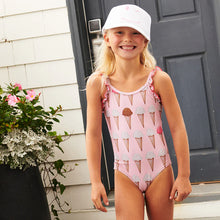 Load image into Gallery viewer, Claire Ice Cream Swim Suit