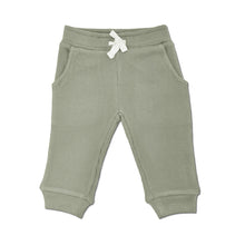 Load image into Gallery viewer, Olive Waffle Jogger Set