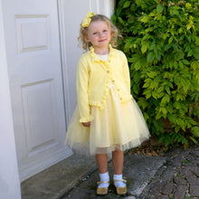 Load image into Gallery viewer, Yellow Frill Cardigan