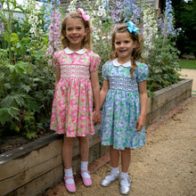 Load image into Gallery viewer, Classic Rose Smocked Dress