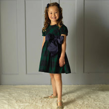 Load image into Gallery viewer, Blackwatch Bow Dress
