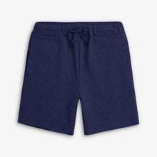 Load image into Gallery viewer, Navy blue shorts on a light gray background