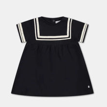 Load image into Gallery viewer, Baby Navy Sailor Dress