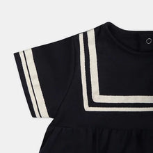 Load image into Gallery viewer, Baby Navy Sailor Dress