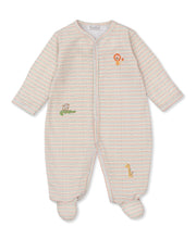 Load image into Gallery viewer, Jungle Adventure Stripe Footie