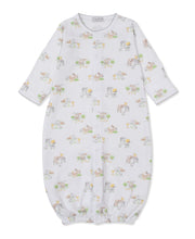 Load image into Gallery viewer, Baby sleep sack with farm animal print on a white background