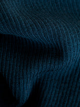 Load image into Gallery viewer, Wool Rib Sweater - Marine Blue