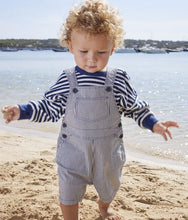 Load image into Gallery viewer, Baby Short Striped Overall