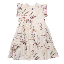 Load image into Gallery viewer, Girls Jennifer Dress - Tossed Crayons