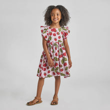 Load image into Gallery viewer, Lavender Raspberries Elsie Dress