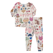 Load image into Gallery viewer, Bamboo PJ Set - 20 Years of Pink Chicken