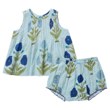 Load image into Gallery viewer, Blue Dandelion Baby Jaipur Set